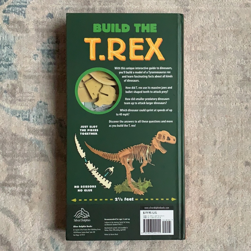 T.Rex Build & Read Set - Picture 4 of 9